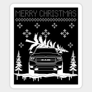 RAM Christmas Sticker